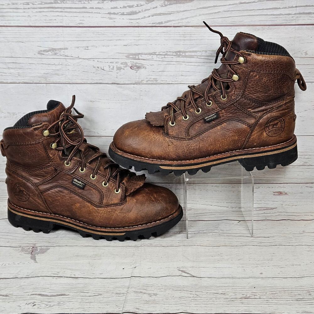 Red Wing Irish Setter Hunt Trailblazer Boots Men's Brown US 9.5 Leather UltraDry
